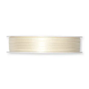 Doppelsatin-Band, cream, 3 mm x 50 m