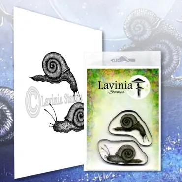 Lavinia Stamps-Snail Set