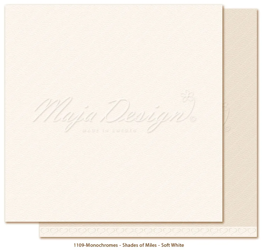 Maja Design Monochromes - Shades of Miles - Soft White 