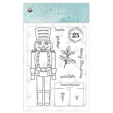 Clear stamp set-The Four Seasons-Winter, 01