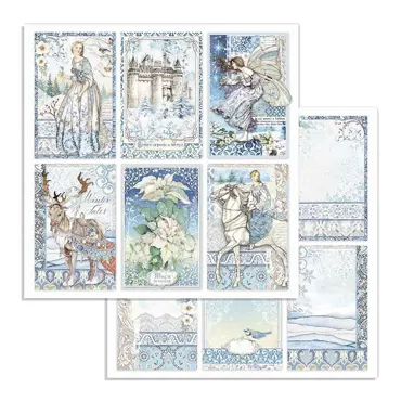 Stamperia Paper-Winter Tales Cards 12x12