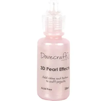 Dovecraft 3D Pearl Effects-Pastel-Pink
