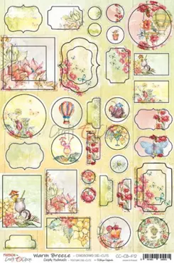 WARM BREEZE - CARDBOARD DIE CUTS