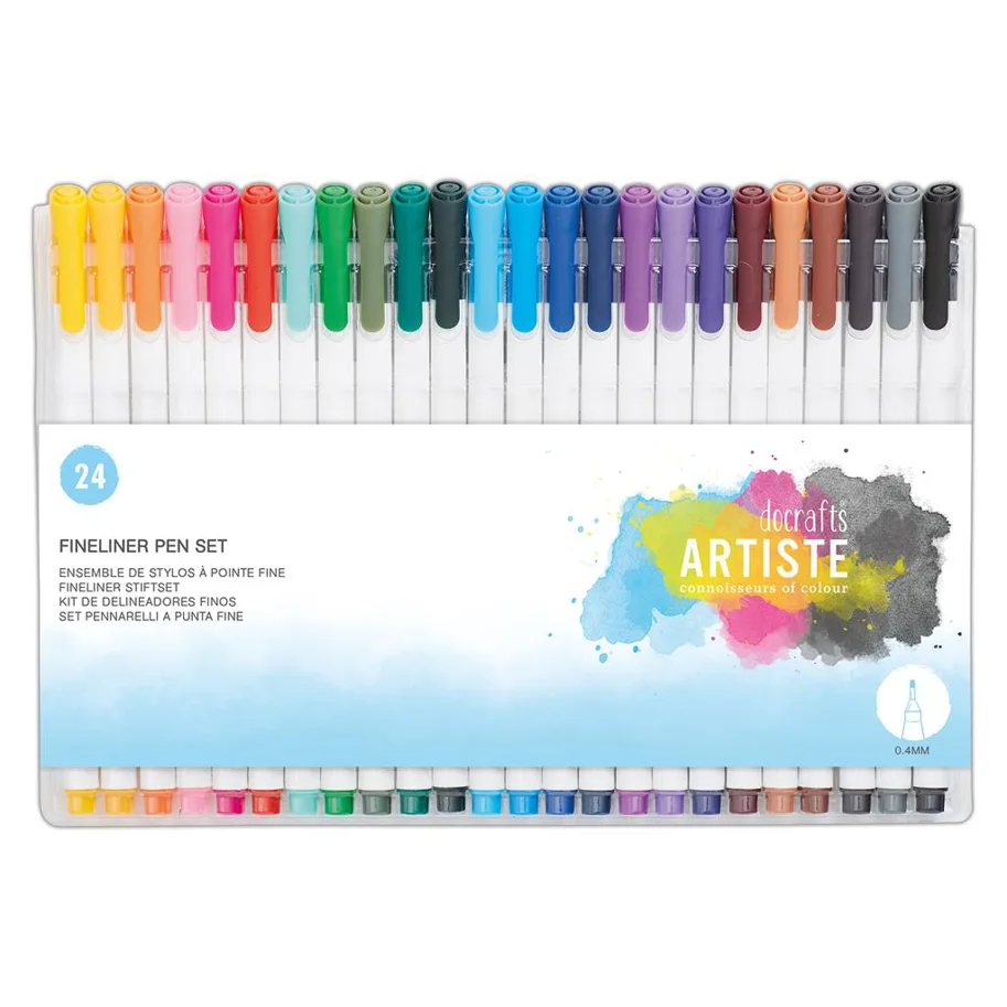 Fine Liner Pen Set-24 stk.