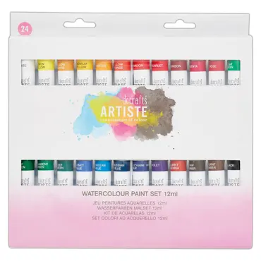 Watercolour Paint Set 12ml (24stk.)