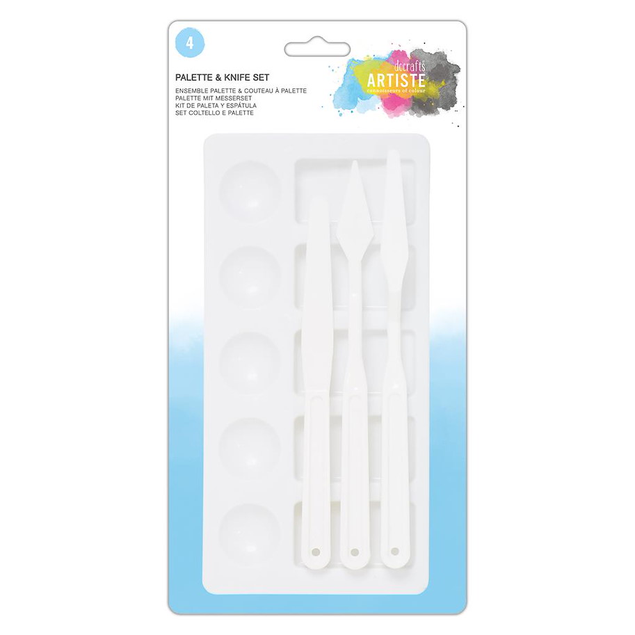 Palette & Knife Set (4stk.)