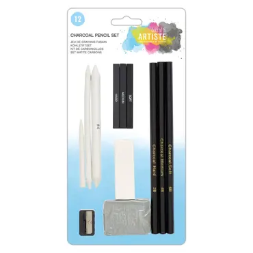 Charcoal Pencil Set (12PK)