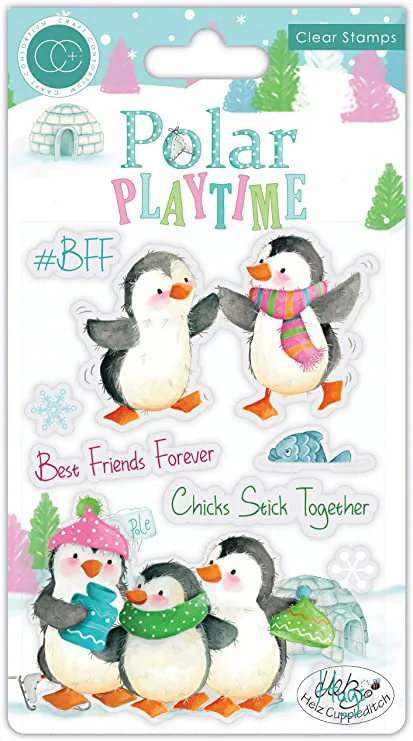 Craft Consortium Polar Playtime BFF Clear Stamps 