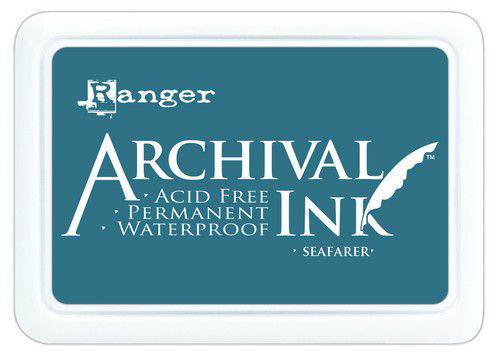 Ranger Archival Ink pad - Seafarer · Meeresblau