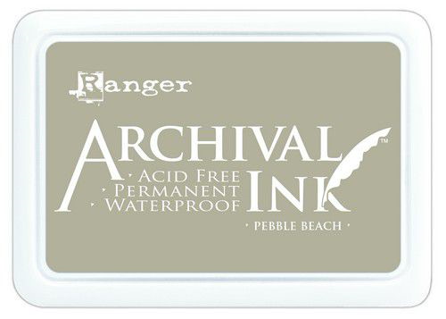 Ranger Archival Ink pad - Pebble Beach · Sand