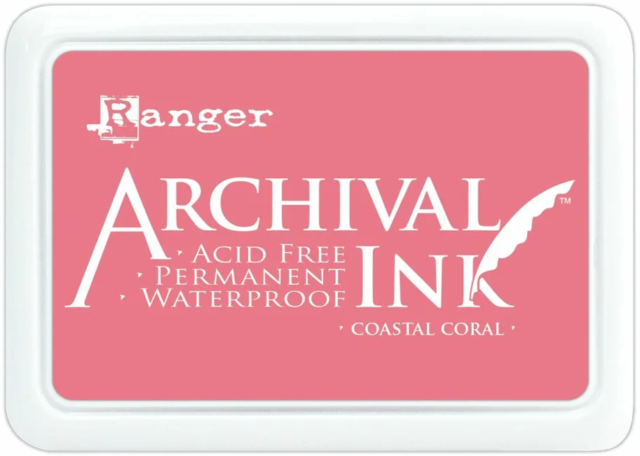 Ranger Archival Ink pad - Coastal Carol · Koralle