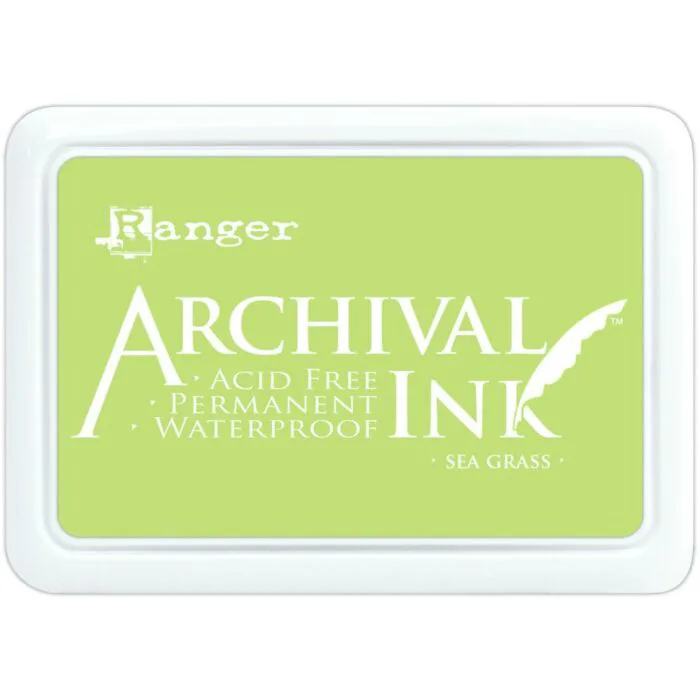 Ranger Archival Ink pad - Sea Grass · Seegrasgrün