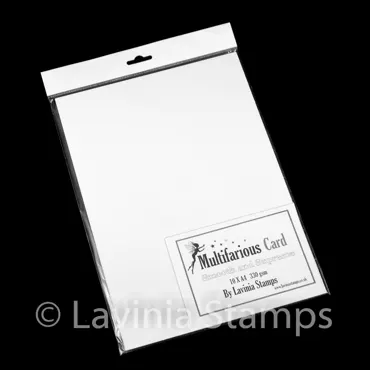 Lavinia Stamps-Multifarious Card – A4 White