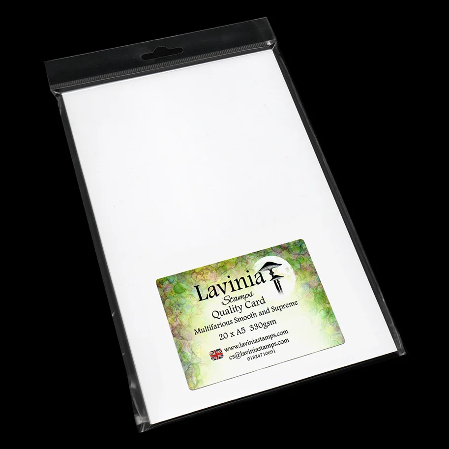 Lavinia Stamps-Multifarious Card – A5 White