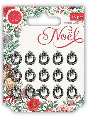 Craft Consortium Noel Wreath Charms 