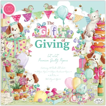 Craft Consortium Paper Pad-The Gift of Giving 12x12"