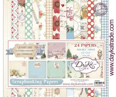 DayKa Paper Pack-La Navidad 12x12"