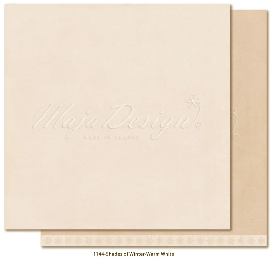 Maja Design Monochromes - Shades of Winter - Warm white