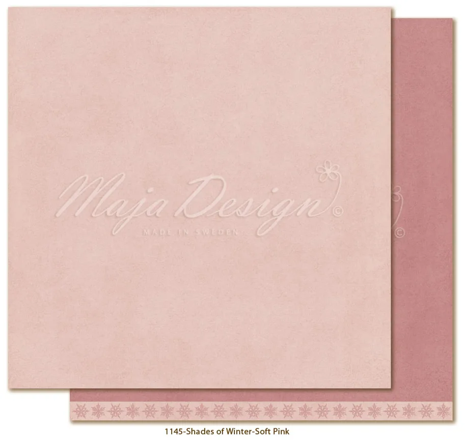 Maja Design Monochromes - Shades of Winter - Soft pink