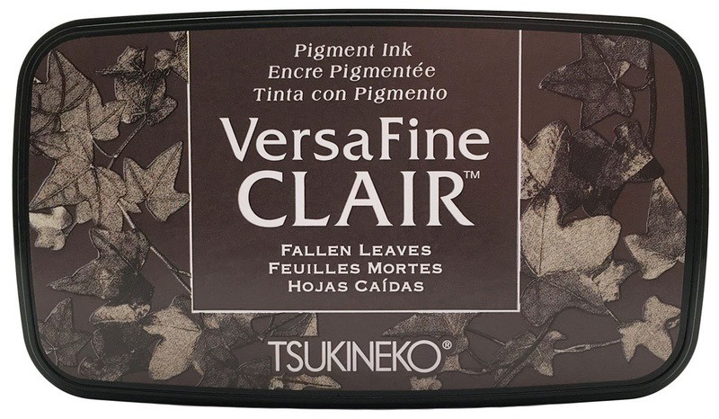 Versafine Clair ink pad-Dark Fallen Leaves 