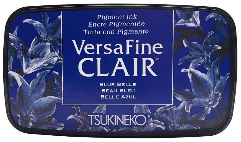 Versafine Clair ink pad-Vivid Blue Belle 