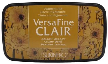 Versafine Clair ink pad-Dark Golden Meadow