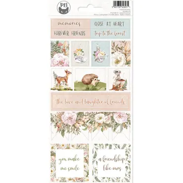 STICKER SHEET FOREST TEA PARTY 02