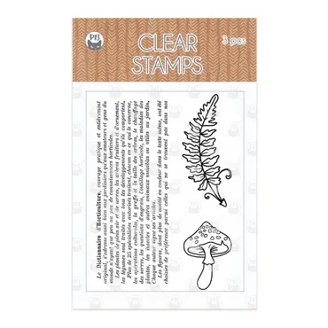 CLEAR STAMP SET FOREST TEA PARTY 01