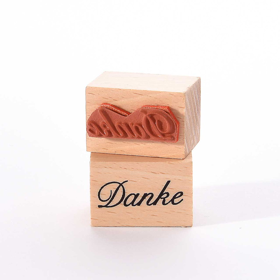 Heindesign Motivstempel-Danke (schreibschrift) klein