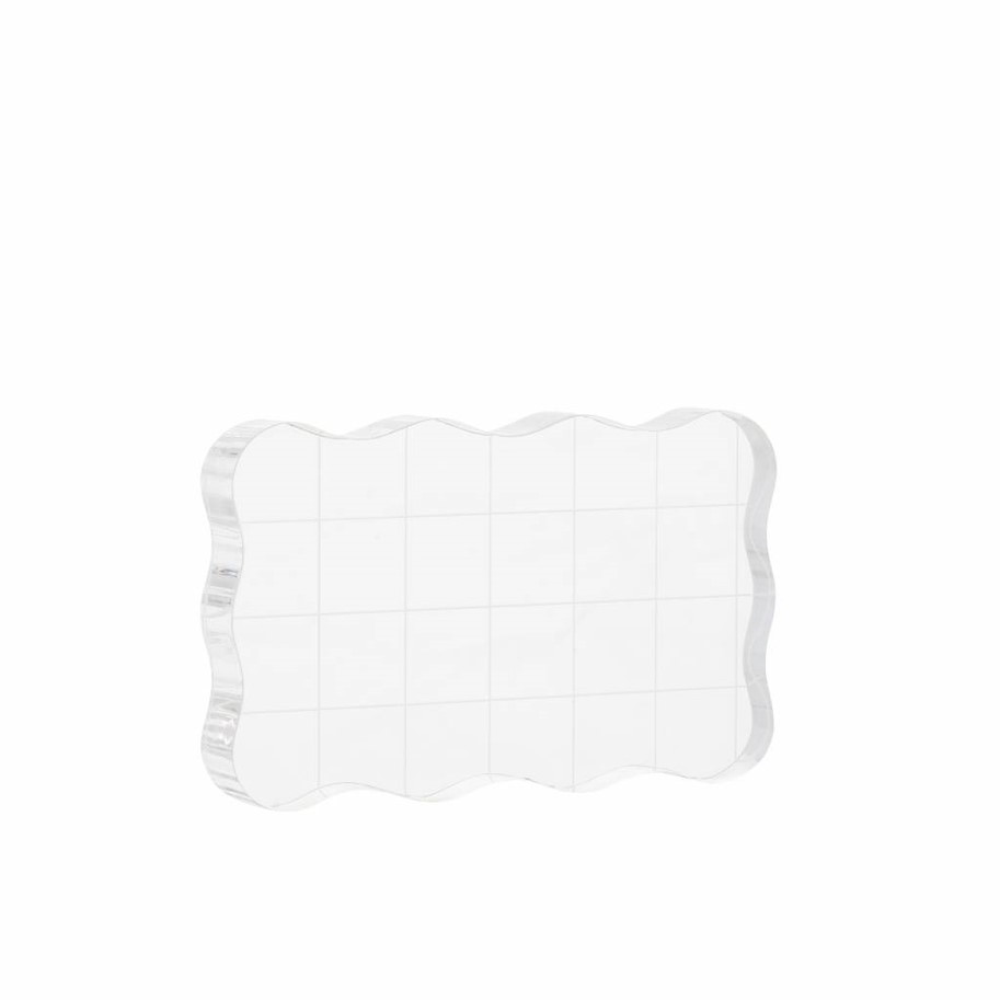 Acryl Stempelblock 8 x 5 cm 