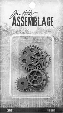 Idea-ology Tim Holtz - Assemblage Links, Gears and Cogs