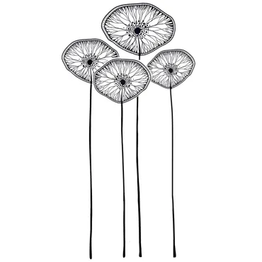 Lavinia Stamps-Lunar Buds