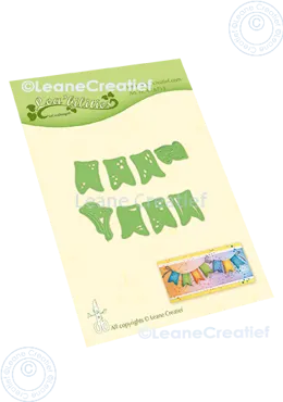 Lea’bilitie®-Little Flags cut and embossing die