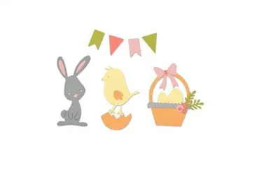 Sizzix Thinlits Die Set - Easter 17PK Pete Hughes
