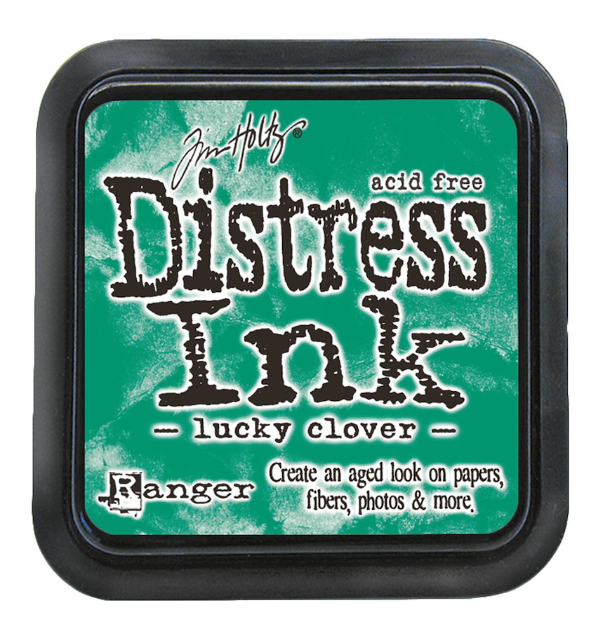 Ranger Distress Ink pad - lucky clover 