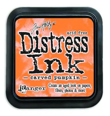 Ranger Distress Ink pad - carved pumpkin