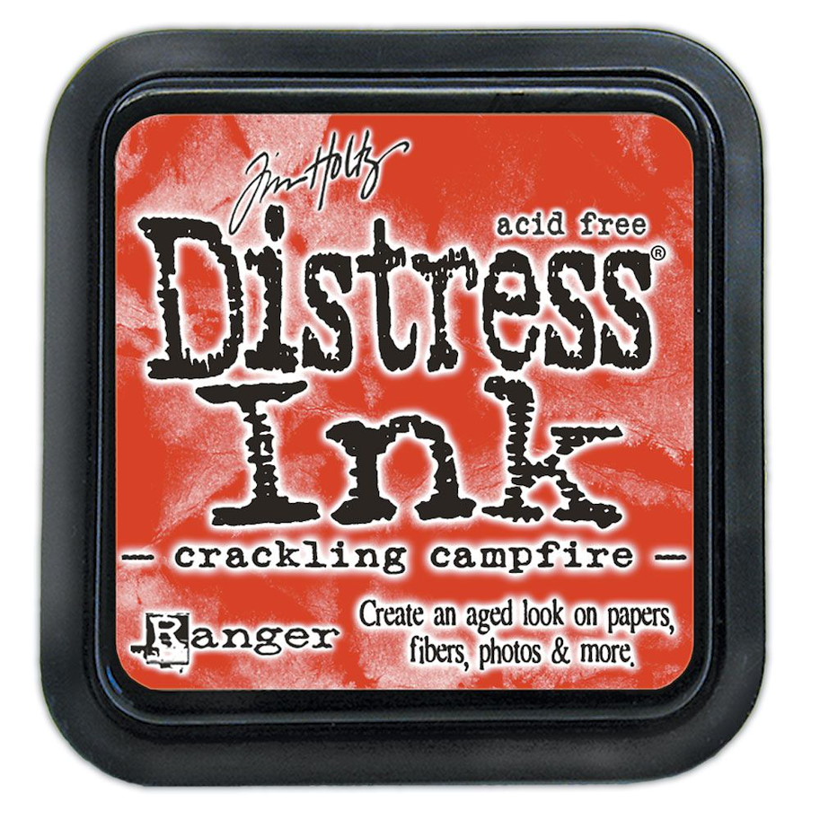 Ranger Distress Ink Pad - Crackling Campfire 