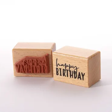 Motivstempel Titel: Happy Birthday