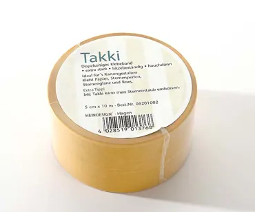 Heindesign-Takki Klebeband 5 cm x 10 m