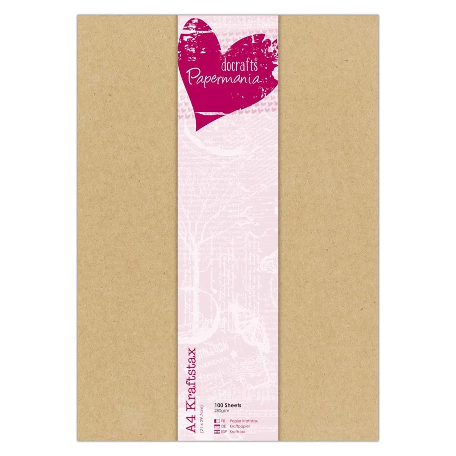 Papermania A4 Kraftstax (100pk) 