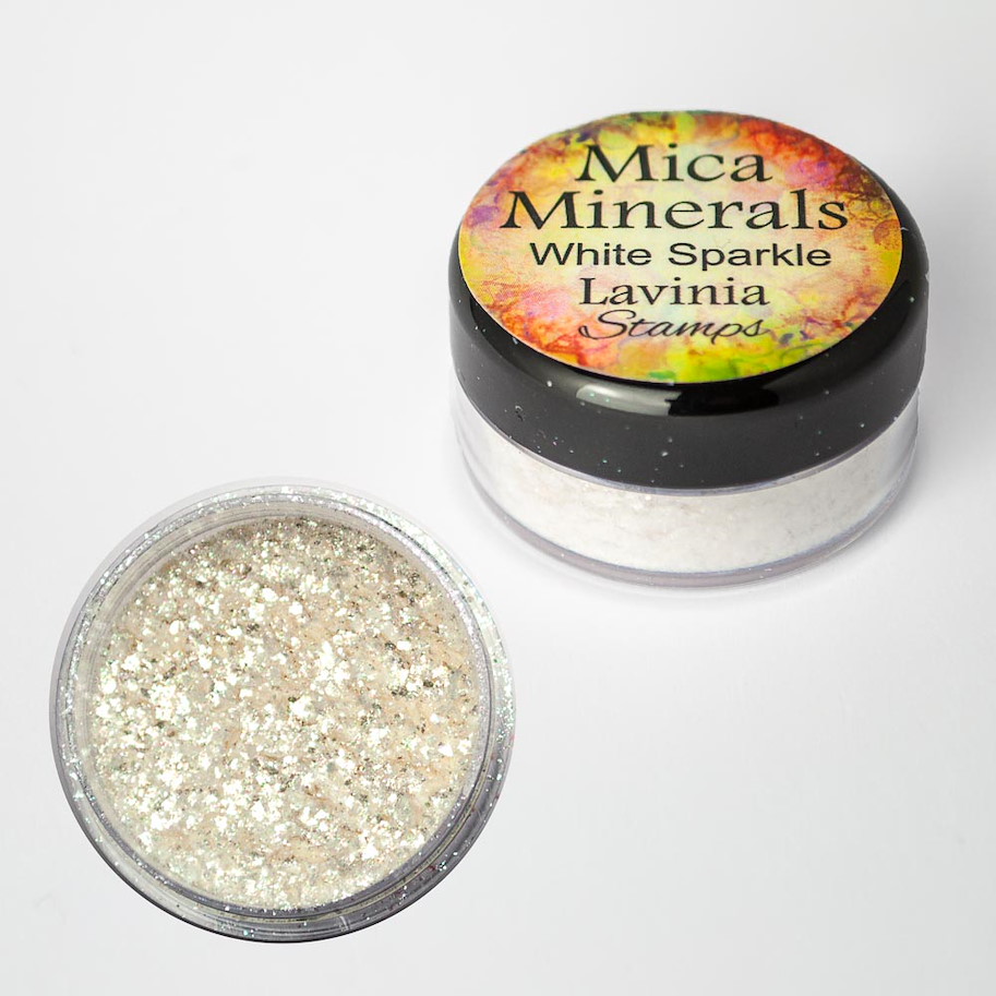 Lavinia Stamps-Mica Minerals-White Sparkle