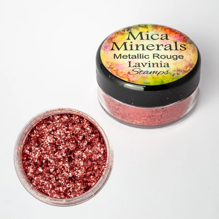 Lavinia Stamps-Mica Minerals-Metallic Rouge