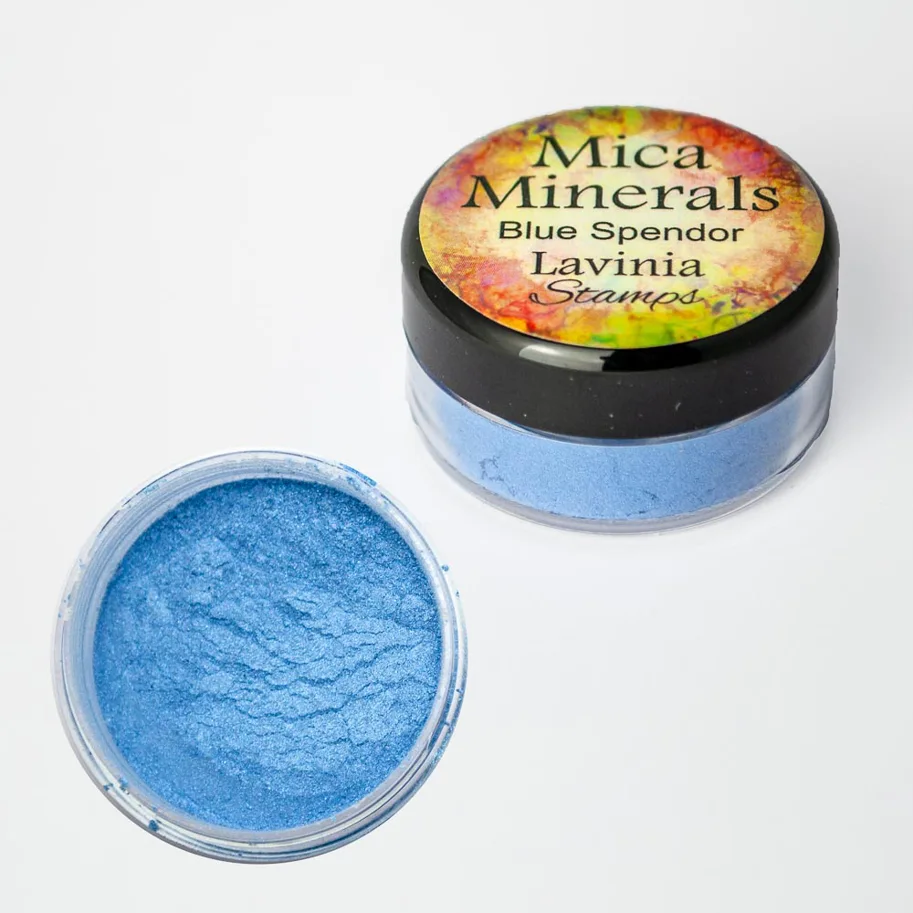 Lavinia Stamps-Mica Minerals-Blue Splendour