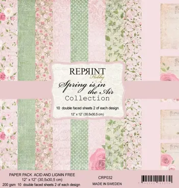 Reprint Spring is in the Air Collection 12x12 Inch Paper Pack
