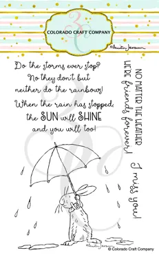 Colorado Craft Company-Clear Stamp-All Weather Friend