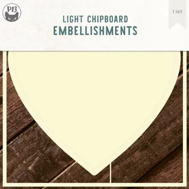 P13-LIGHT CHIPBOARD DECO BASE-HEART