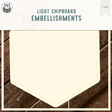 P13-LIGHT CHIPBOARD DECO BASE-HEXAGON