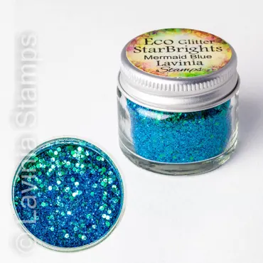 Lavinia Stamps-StarBrights Eco Glitter-Mermaid Blue