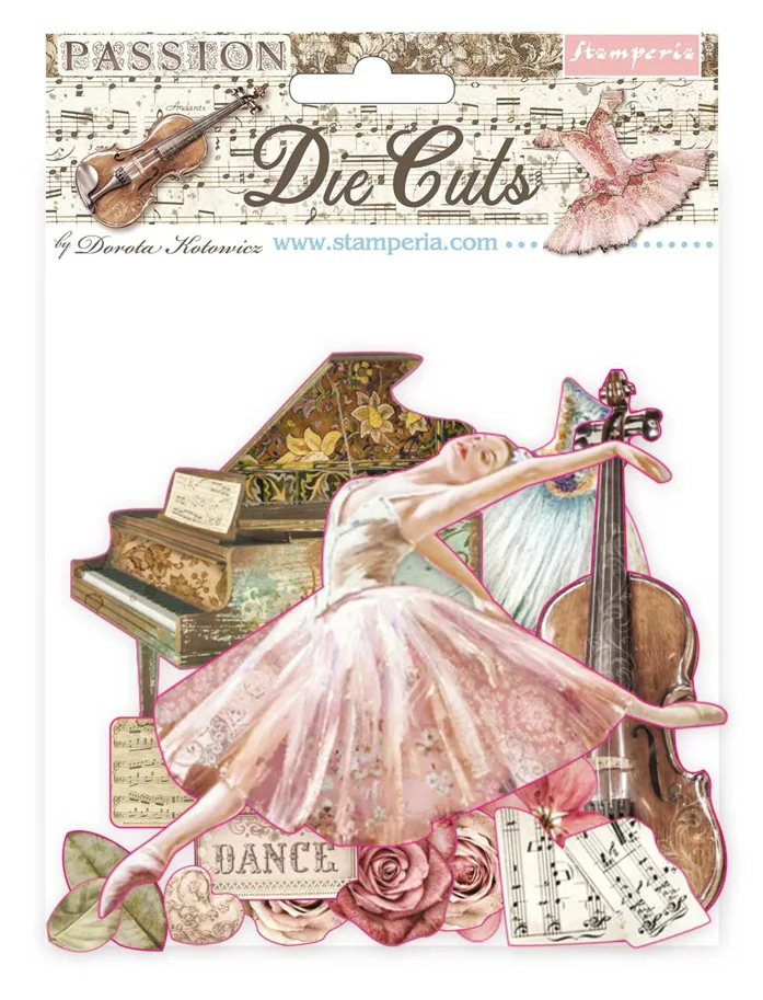 Stamperia Passion Die Cuts