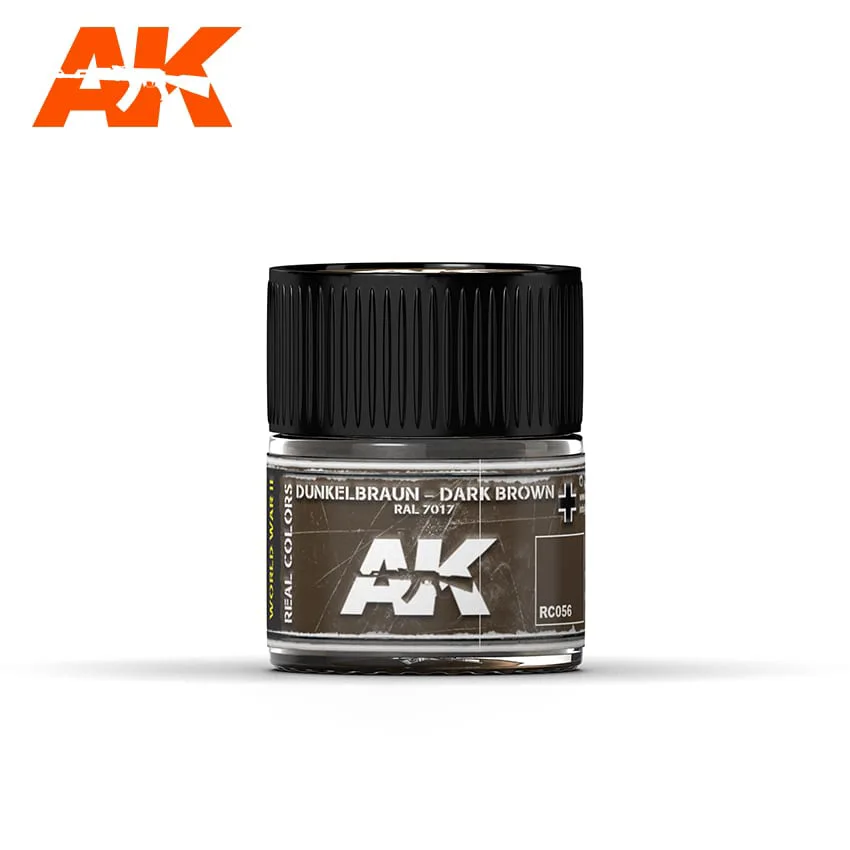 Dunkelbraun-Dark Brown RAL 7017  10ml